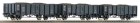 66136  Roco 3 Piece Set: Gondola cars CFL